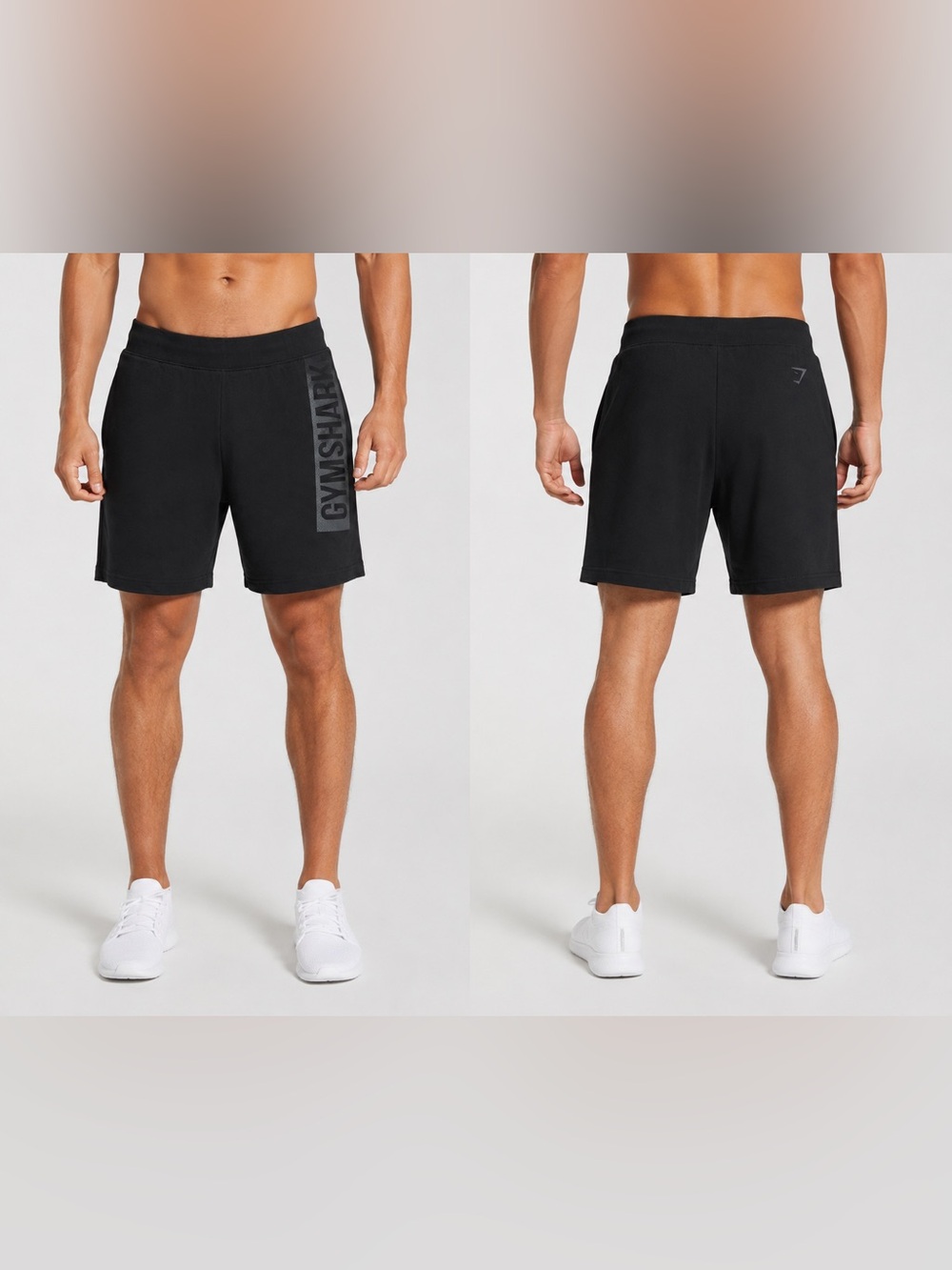 Gymshark Bold React 5" shorts in Black size L